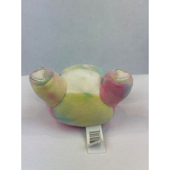 Squishmallow Squeeze Mallows Zaylee Bigfoot Plush Stuffed Animal Small Rainbow - Picture 5 of 6